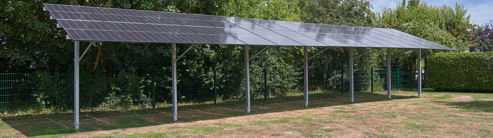 Garten PV Aufständerung