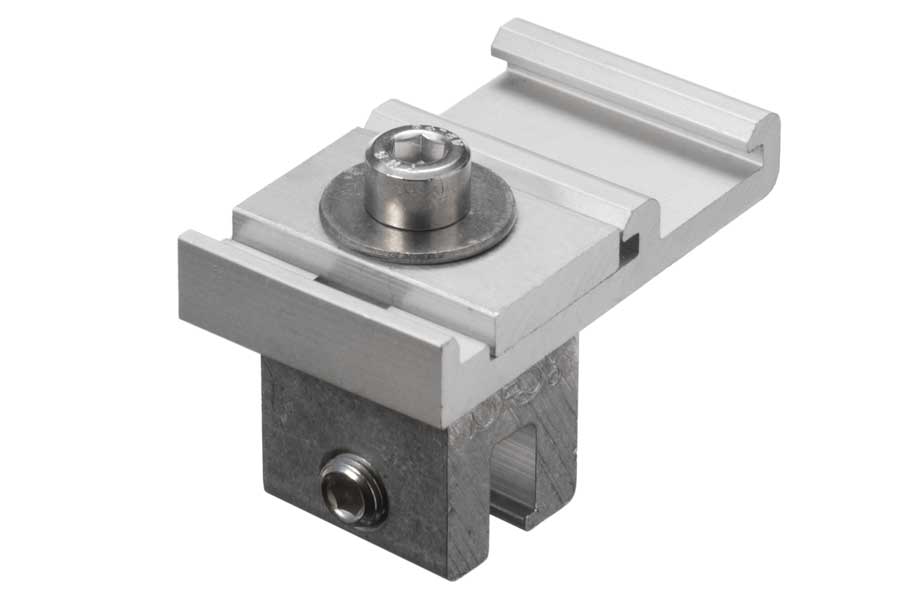 Seam clamps for PV Mounting